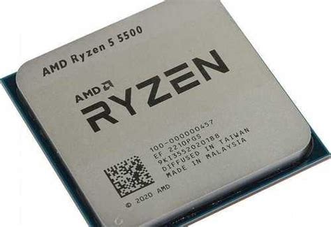 Процессор AMD Ryzen 5 5500 AM4, 6 x 3600 мгц, OEM | Festima.Ru ...