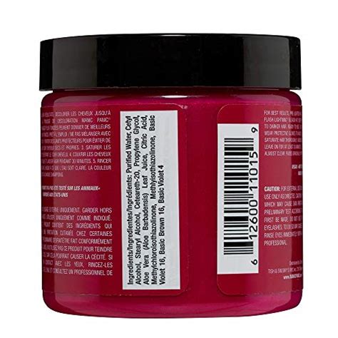 MANIC PANIC Hot Hot Pink Hair Dye Classic High Voltage Semi Permanent Cool Toned Medium Neon