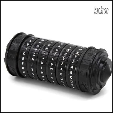 Головоломка Уникальная металлическая Da Vinci Cryptex - купить с ...