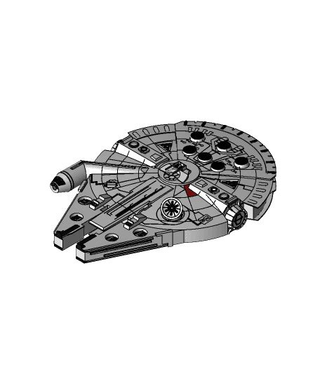 Star wars | Millennium Falcon - 3D model by 3DDesigner on Thangs