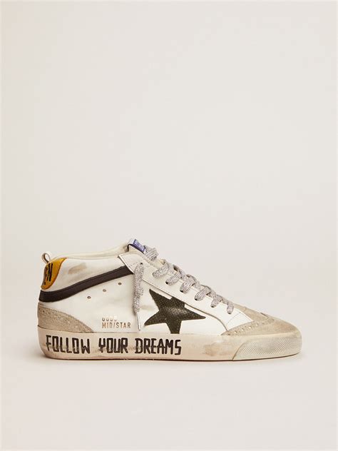 Mid Star LTD sneakers with leather and suede upper and leather star ...