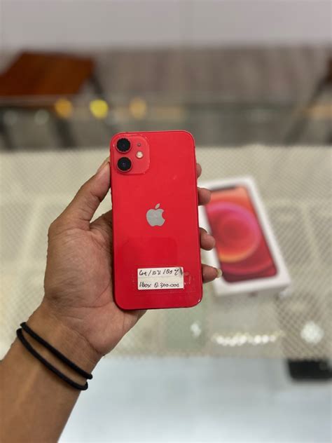 Iphone Mini Gb Red Fullset Mulus Ex Ibox On Carousell