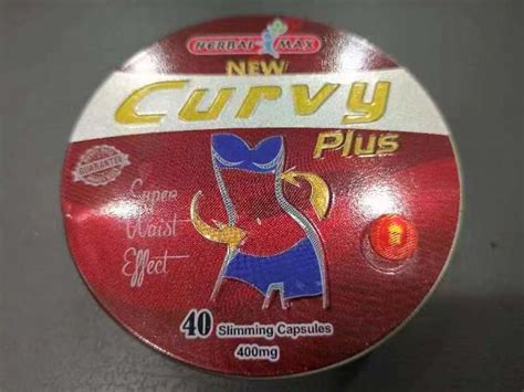 Curvy Plus for Curvy Shape with 40 Capsules - Slimming Capsule and ...