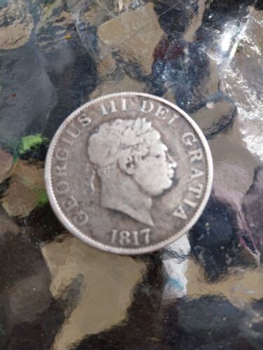 George Iii Milled Silver Half Crown Small Head Ef Ebay