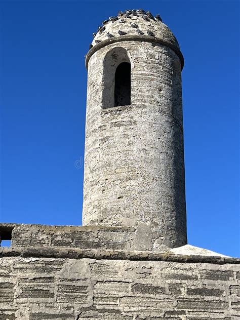 Castillo De San Marcos National Monument In St Augustine Florida Stock