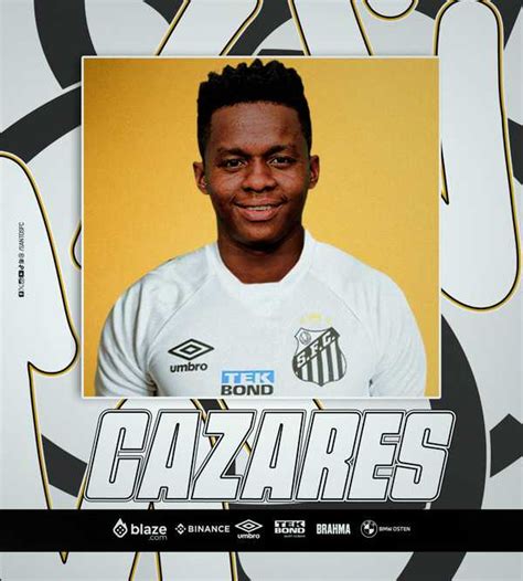 Santos Anuncia A Contrata O Do Meia Atacante Cazares Santos Ge