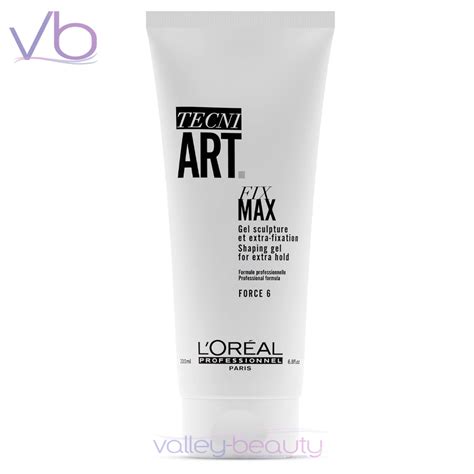 L'Oreal Professionnel Tecni Art Fix Max Shaping Gel | Extra Hold, Quick ...