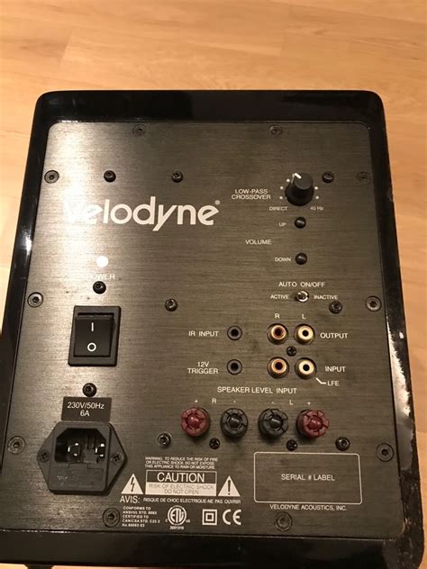 Velodyne Subwoofer Audio Soundbars Speakers And Amplifiers On Carousell
