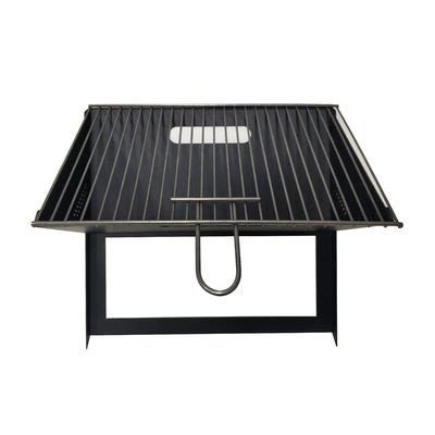 Gril Pliable De BARBECUE De Charbon De Bois De L Acier Au Carbone 1 0mm