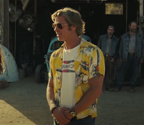 Champion T-Shirt Brad Pitt in Once Upon a Time in Hollywood