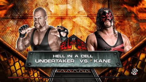 Undertaker Vs Kane Hell In A Cell Match Wwe K Pc Fps Youtube