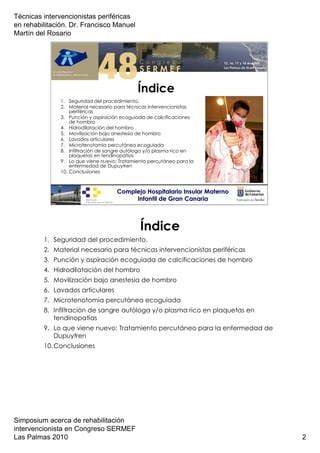 T Cnicas Intervencionistas Perif Ricas En Rehabilitaci N Pdf