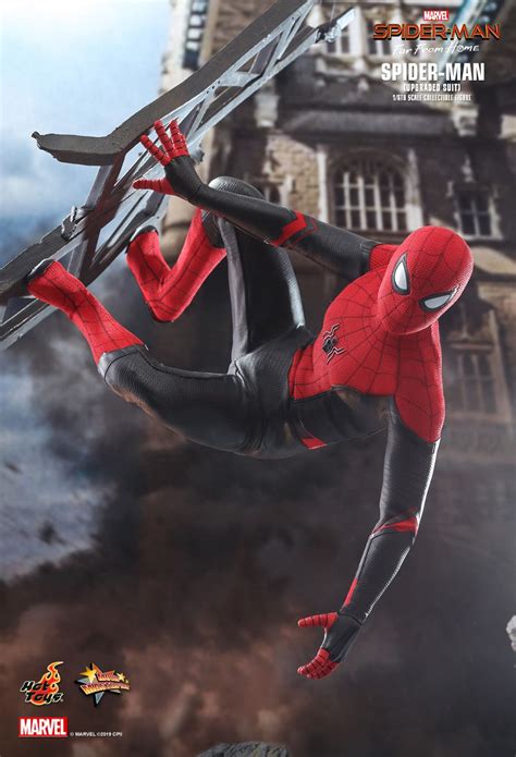 Hot Toys Spider Man Far From Home Spider Man Upgraded Suit Scale Figure Official Images