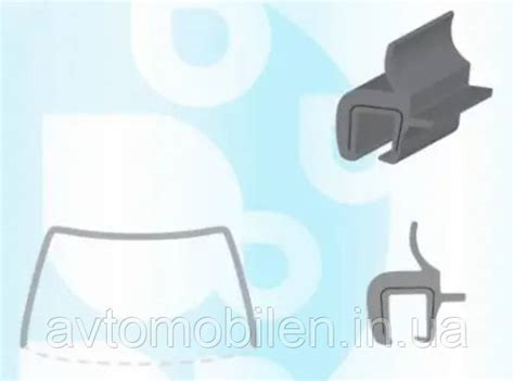 Уплотнитель / Молдинг на лобовое стекло Ford Transit Connect/Tourneo ...