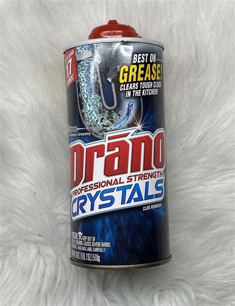 Drano Professional Strength Kitchen Crystals Clog Remover Fl Oz