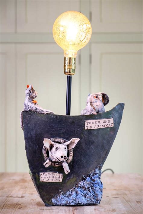 Owl Pussy Cat Now SOLD Yasmin Ceramics