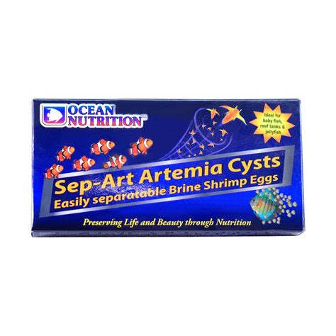 Ocean Nutrition Sep Art Artemia Cysts 25 Gr Saltwater Aquarium Bart