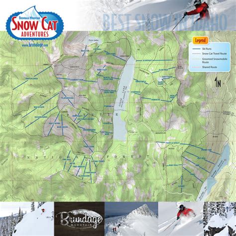 Trail Maps & Mountain Stats - Brundage Mountain Resort