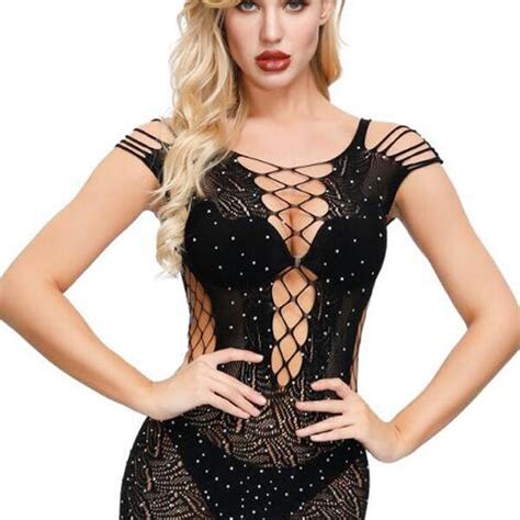 Sexy Chemises Nylon Cut Out Lingerie Td Mercado