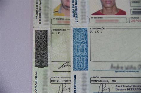 Quadro De Observações Cnh 15 O Que Significa