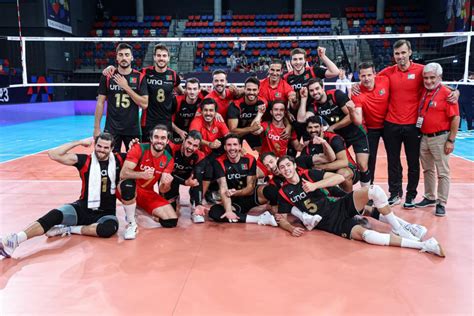 Portugal Nos Oitavos De Final Do Europeu De Voleibol