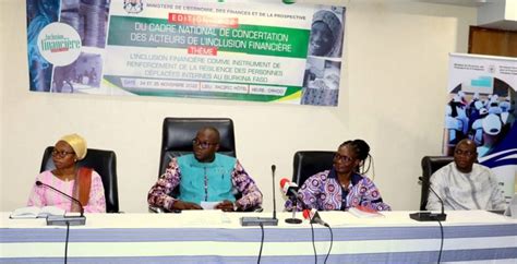 Cadre National De Concertation Sur Linclusion Financi Re