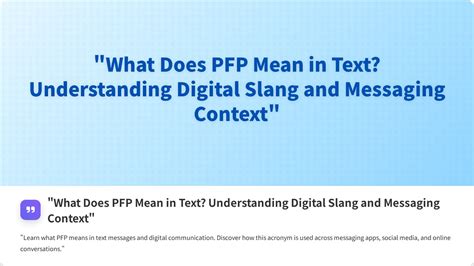 Pm In Slang What Does It Mean Decoding The Modern Digital Initials