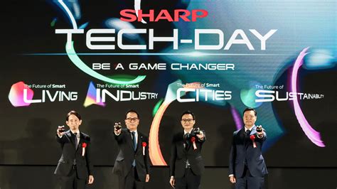sharp debuts game changing innovations  future proof industries