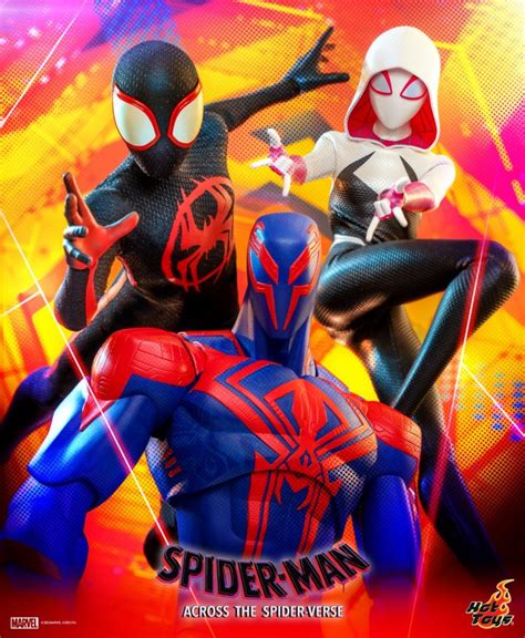 Preview Of The Spider Man Across The Spider Verse Figures By Hot Toys