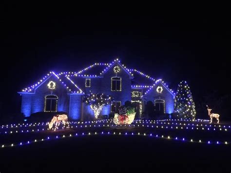 Blue And White Christmas Lights Led Holiday Lights By Christmas Decor