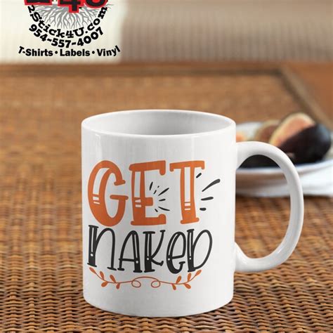 Naked Coffee Mugs Etsy
