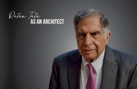 Ratan Tata as an Architect - RTF | Rethinking The Future