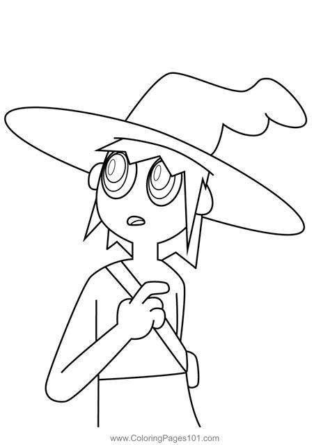 Clancy Gilroy Looking Back The Midnight Gospel Coloring Page For Kids