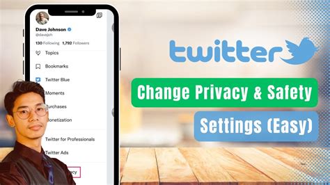 How To Change Your Privacy And Safety Settings On Twitter Youtube