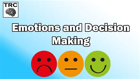 Unconscious Emotional Influences On Decision Making Youtube