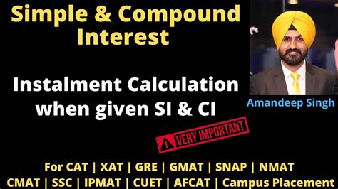 Instalment Calculation Application Of Simple Compound Interest