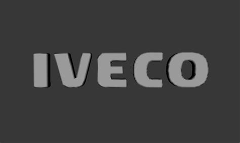 Iveco Logo Not Textured 3D asset | CGTrader