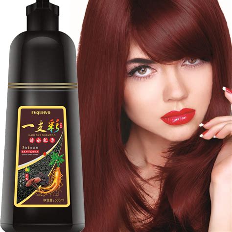 Red Hair Dye Shampoo