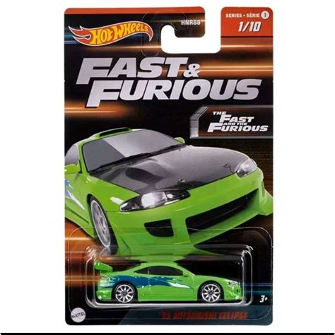 Hot Wheels Fast Furious Mitsubishi Eclipse Velozes E