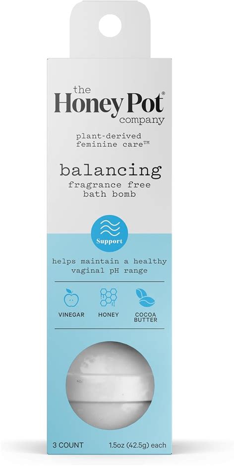 The Honey Pot Company Balancing Fragrance Free Bath