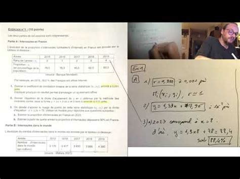 BTS CG 2022 Corrigé de l épreuve de maths YouTube