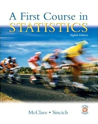 (PDF) Descargar A First Course In Statistics - James T. McClave, Terry ...