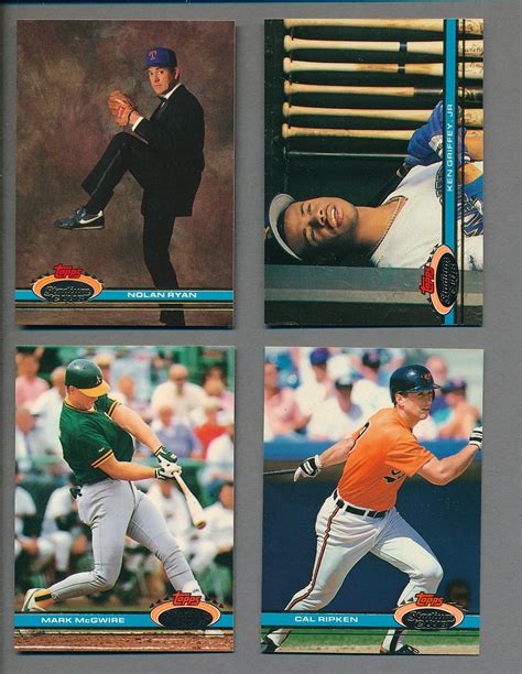 topps baseball card 1991 14