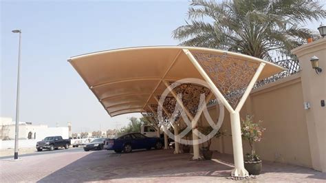 Aluminum Corrugated Sheet Car Parking In Uae Al Mawsim Tents