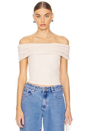 LNA Farina Top In Nude REVOLVE