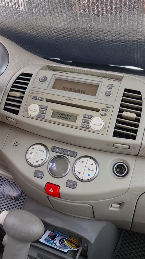 Штатная магнитола — Nissan Micra (K12), 1,4 л, 2004 года | аксессуары ...