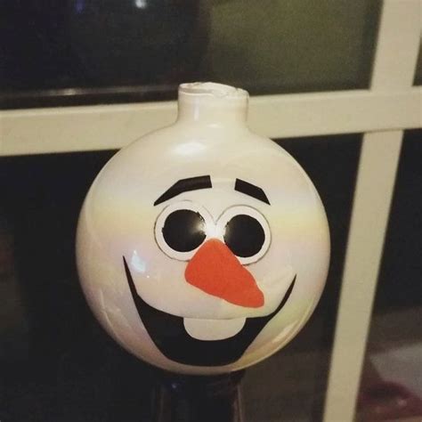 Olaf Inspired - Snowman Ornament | Snowman ornaments, Ornaments, Etsy