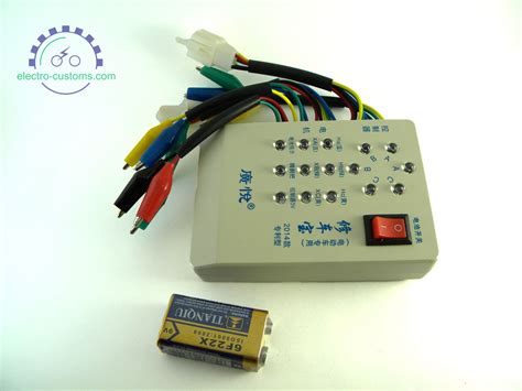 Тестер мотор колес и контроллера электровелосипеда.