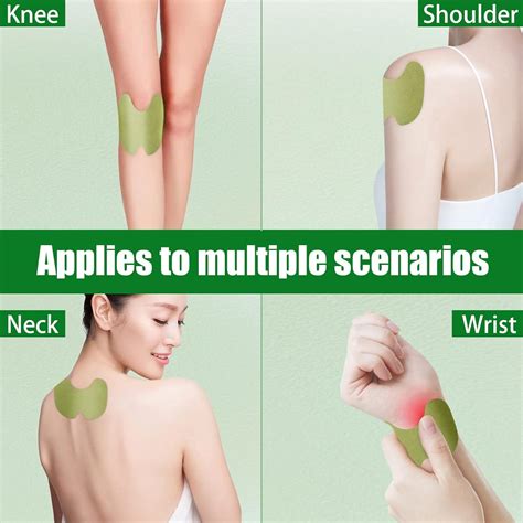 Wormwood Herbal Knee Pain Relief Patches - 40Pcs for Knee, Neck