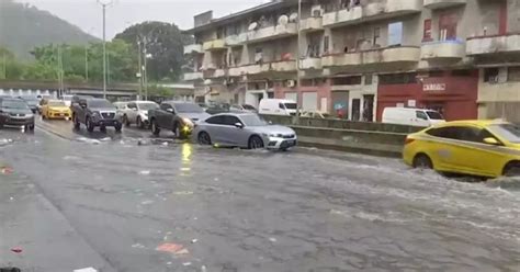 Clima En Panam Fuerte Lluvia Causa Afectaciones En Varios Sectores De